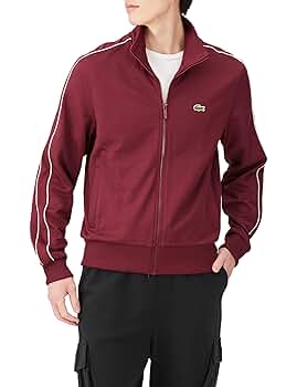 ラーメン　ラコステ　トラックジャケット ラコステ LACOSTE トラックジャケット 綿100 モノトーン ワニ